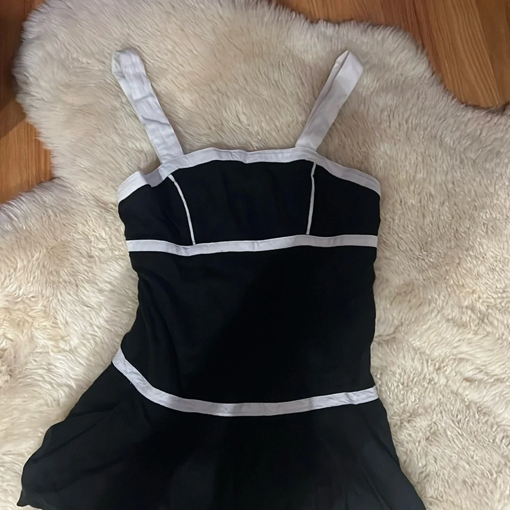 NWT Size large Urban Outfitters black and white mini dress